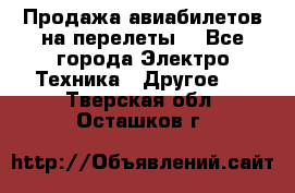Продажа авиабилетов на перелеты  - Все города Электро-Техника » Другое   . Тверская обл.,Осташков г.